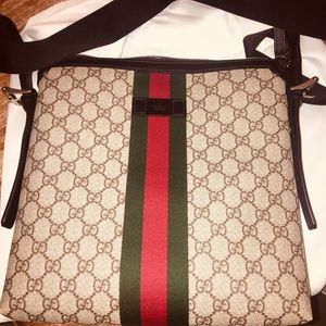 Gucci Web Messenger Bag (no wallet)